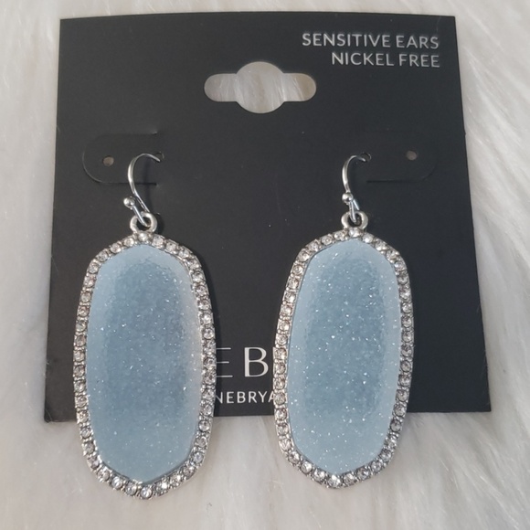 Lane Bryant women's stone earrings nickel free